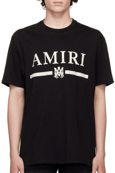 AMIRI Black Cotton T-Shirt