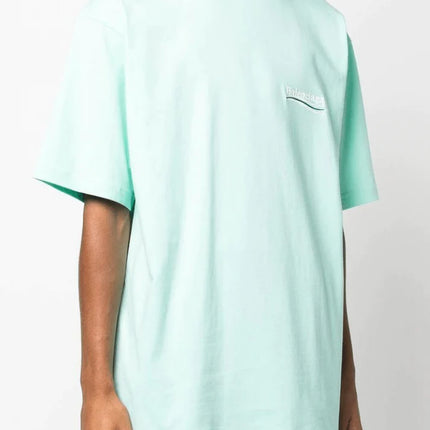 Balenciaga Political Campaign embroidered cotton T-shirt