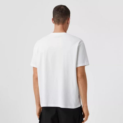 Monogram Motif Cotton Oversized T-shirt