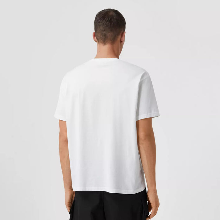 Monogram Motif Cotton Oversized T-shirt