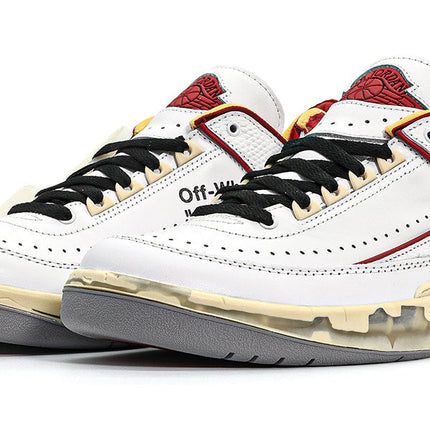Air Jordan 2 Low x Off-White "White and Varsity Red"