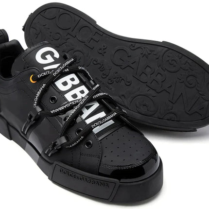 Dolce & Gabbana Portofino Sneakers in Black