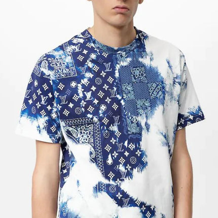 LOUIS VUITTON MONOGRAM BANDANA PRINTED T-SHIRT