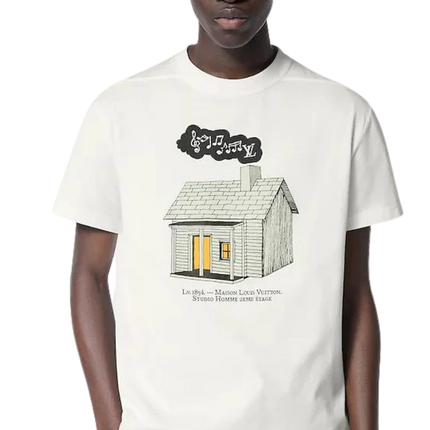 LOUIS VUITTON HOUSE PRINTED T-SHIRT