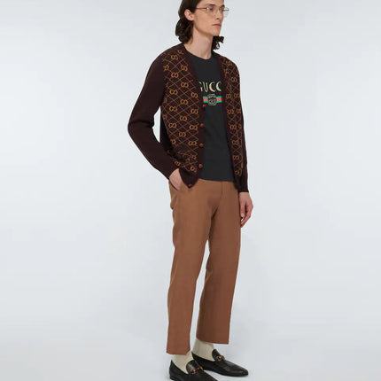 GUCCI Oversized cotton T-shirt with logo