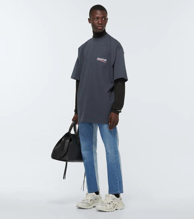 BALENCIAGA Logo cotton T-shirt