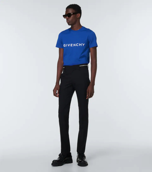 GIVENCHY Logo cotton jersey T-shirt