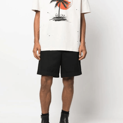 Palm Angels slogan-print crew-neck T-shirt