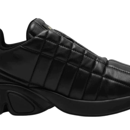 Burberry Quilted Leather Classic Sneakers 'Black'