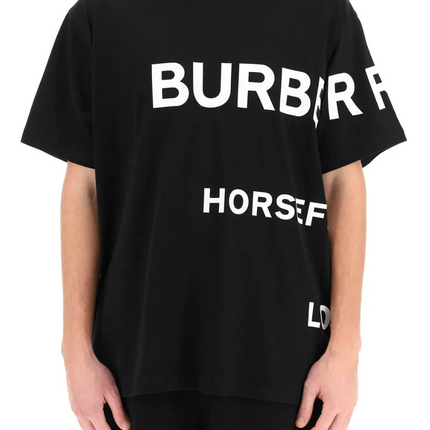 Burberry Logo Printed Crewneck T-Shirt