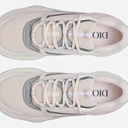 Dior B22 Cream Technical Mesh and Smooth Calfskin