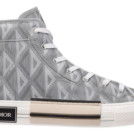 Dior B23 High-top Sneaker "Dior Gray Cd Diamond Canvas"