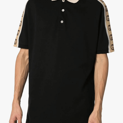 Gucci GG stripe polo shirt