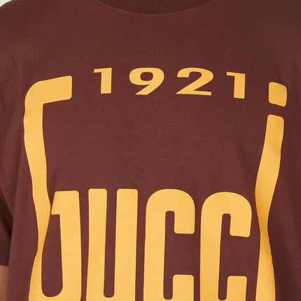GUCCI 1921 T-Shirt in Brown