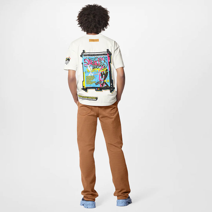 Louis Vuitton Jazz Flyers Short-Sleeved T-Shirt