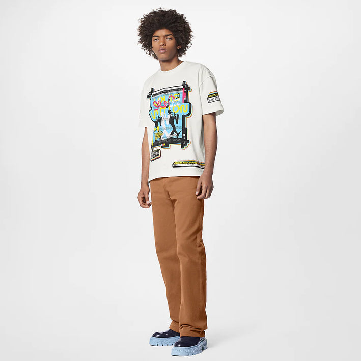 Louis Vuitton Jazz Flyers Short-Sleeved T-Shirt