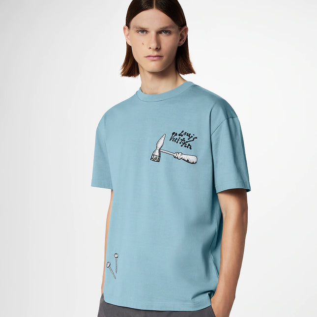 Louis Vuitton Multi-Tools Embroidered T-Shirt – kicksfor