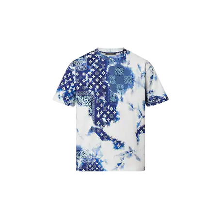 LOUIS VUITTON MONOGRAM BANDANA PRINTED T-SHIRT