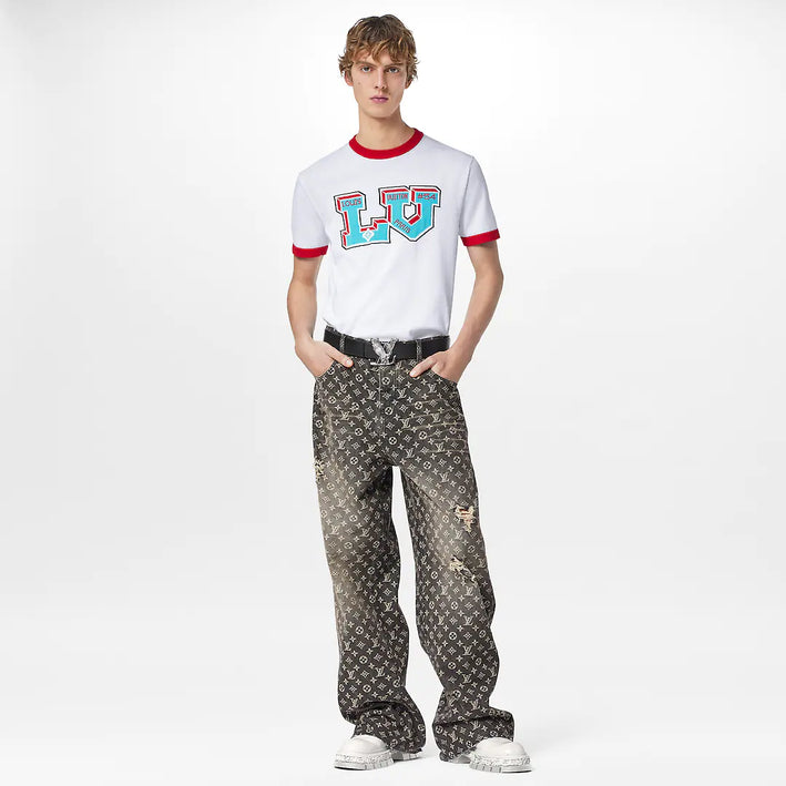LOUIS VUITTON SIGNATURE LV KNIT T-SHIRT