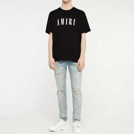 AMIRI — T-shirt droit coton signature